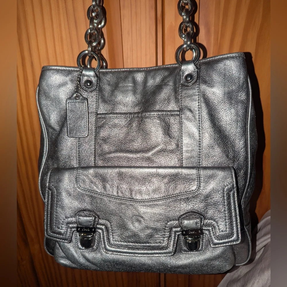 Coach stylish metallic